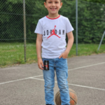 Tricou Baieti Jordan alb