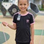 Tricou Fete Adidas Negru Roz