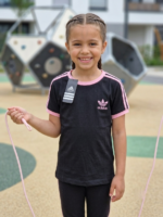 Tricou Fete Adidas Negru Roz