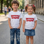 Tricou Copii Unisex alb